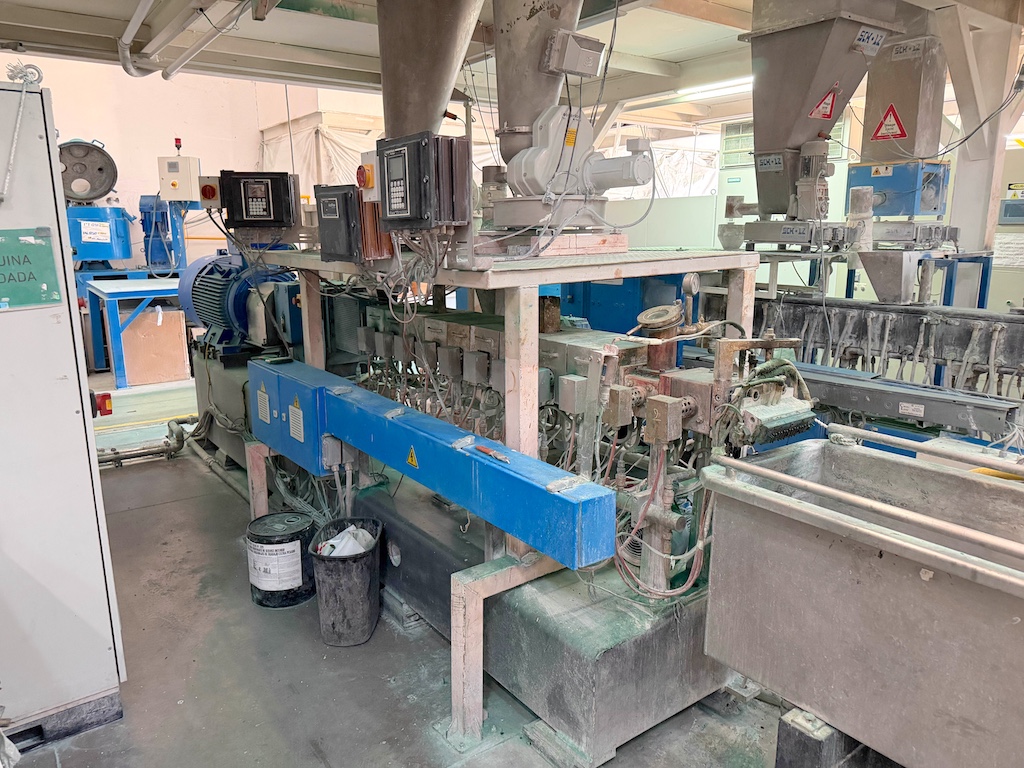 Used 2018 Coperion STS50 Mc11 Extrusion Lines: Pelletizing