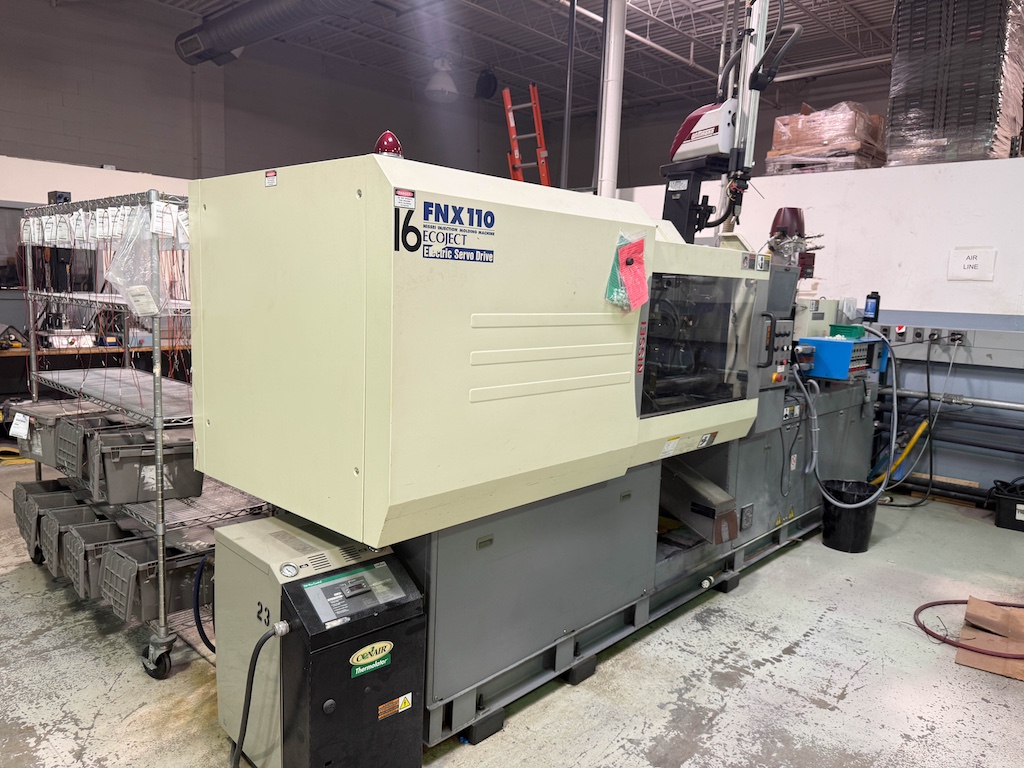 Used 2008 Nissei FNX110 Injection Molding Machines: Horizontal