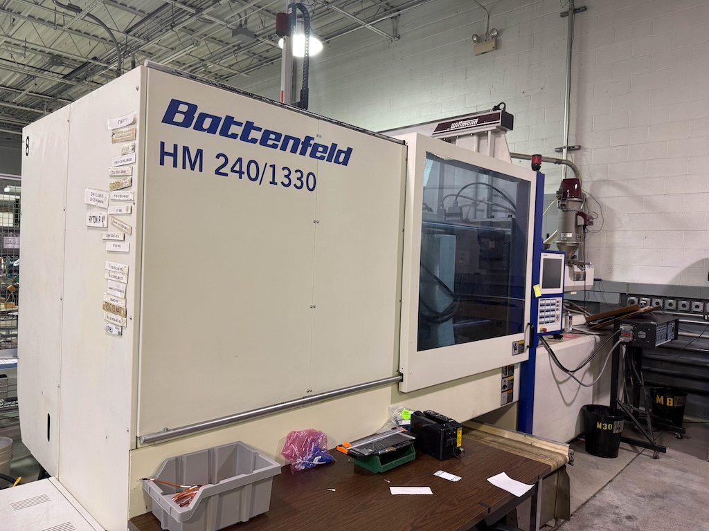 Used 2012 Battenfeld HM 240/1330 Injection Molding Machines: Horizontal