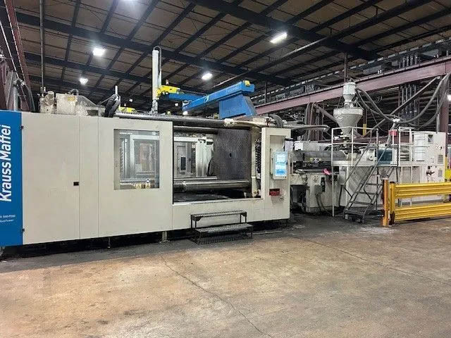 Used 2018 Krauss Maffei 1300-17200 MX Injection Molding Machines: Horizontal