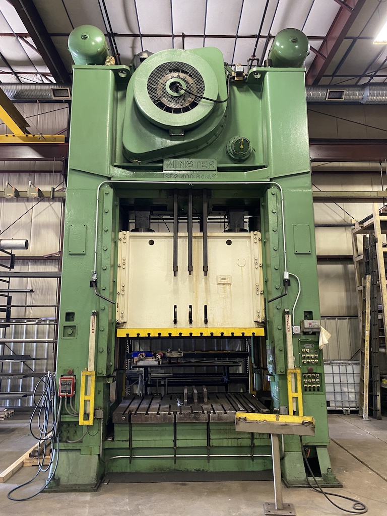 Used Minster SE2-400-84-48 - Hevi-Stamper Presses, Hydraulic Straight Side