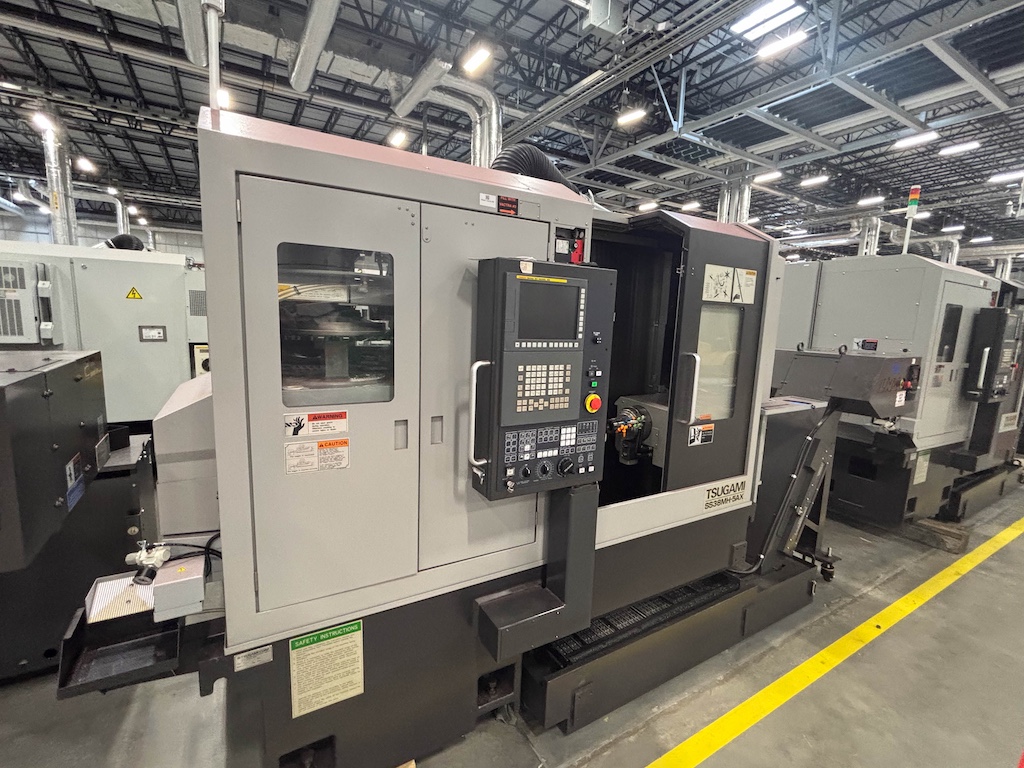 Used 2021 Tsugami SS38MH-5AX Lathes, Authomatic Swiss Type