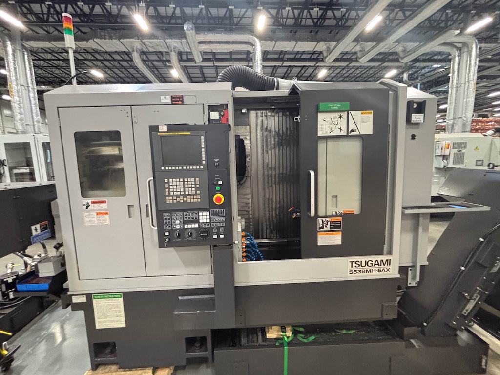 Used 2021 Tsugami SS38MH-5AX Lathes, Authomatic Swiss Type