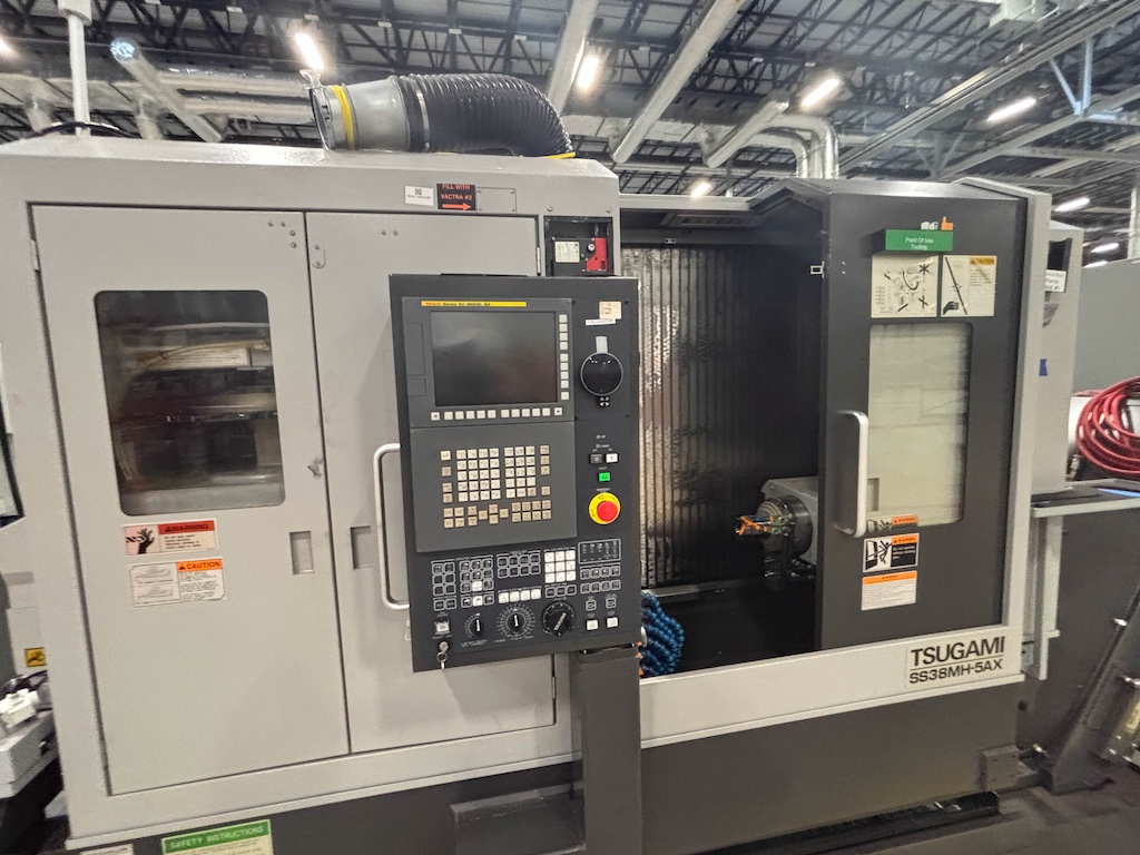 Used 2021 Tsugami SS38MH-5AX Lathes, Authomatic Swiss Type