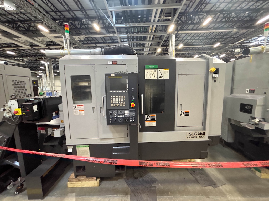 Used 2021 Tsugami SS38MH-5AX Lathes, Authomatic Swiss Type