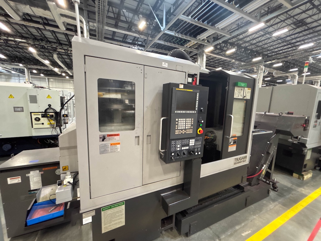 Used 2021 Tsugami SS38MH-5AX Lathes, Authomatic Swiss Type