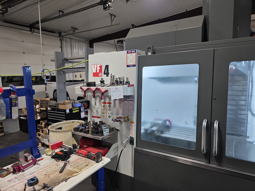 Used 2023 Haas VF4 Machining Centers, Vertical