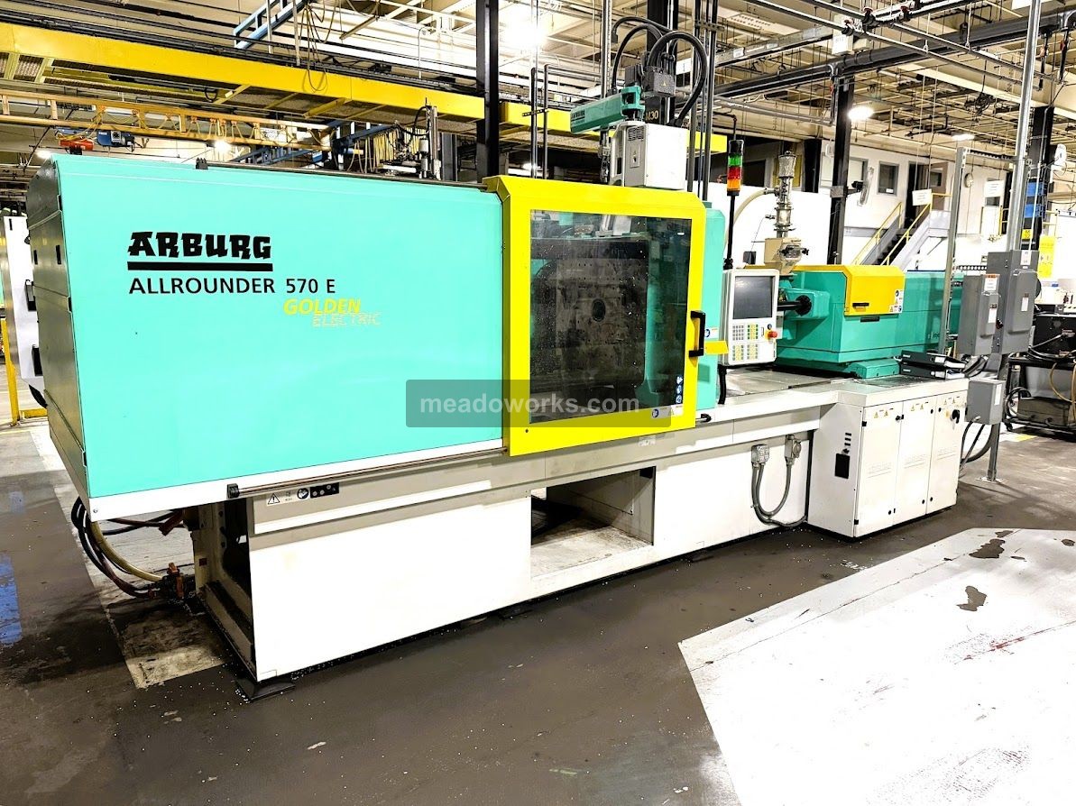 Used 2018 Arburg Allrounder Allrounder 570 E 2000-800 Golden Electric Injection Molding Machines: Horizontal