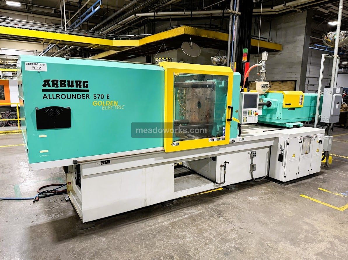 Used 2018 Arburg Allrounder 570 E 2000-800 Golden Electric Injection Molding Machines: Horizontal