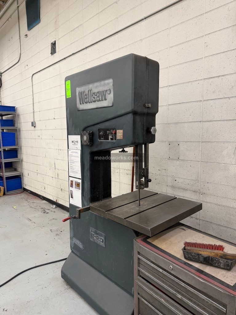 Wellsaw W-20 Vertical Bandsaw - Image 6