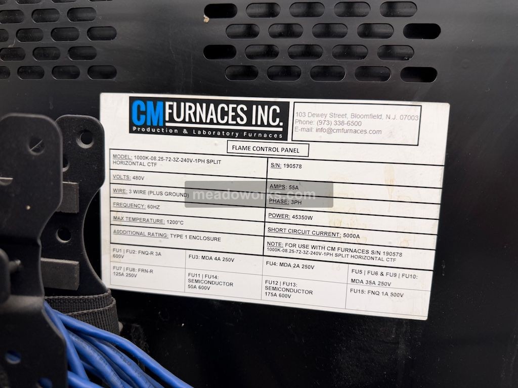 CM Furnaces 1000K 1200°C Furnace - Image 5