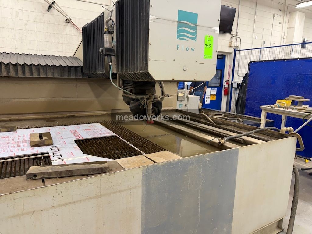Flow Water Jet Machine with Gorbel Gantry Crane and Weha Material Handling System - Image 3