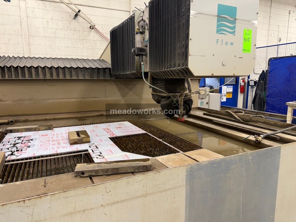 Flow Water Jet Machine with Gorbel Gantry Crane and Weha Material Handling System - Image 6