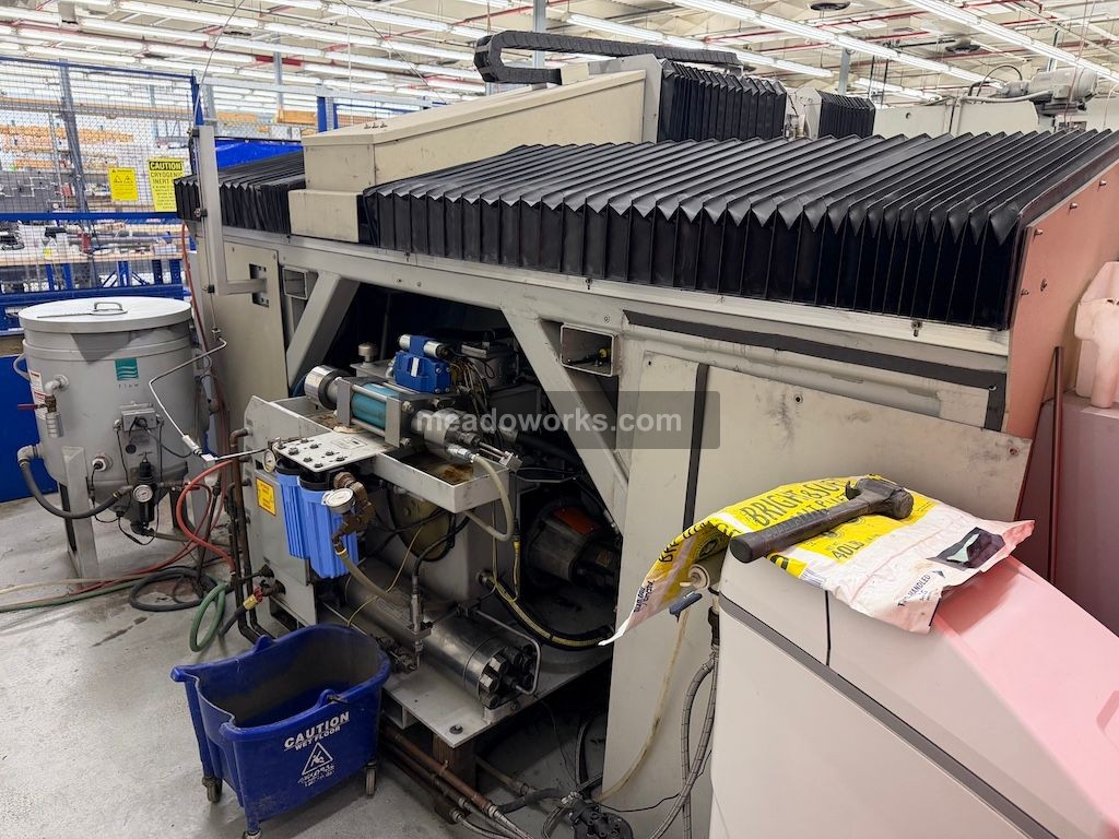 Flow Water Jet Machine with Gorbel Gantry Crane and Weha Material Handling System - Image 8