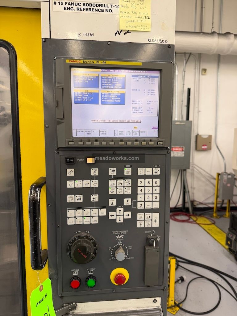 1997 Fanuc Robodrill a-T14iA CNC Drill & Tap Machine - Image 7