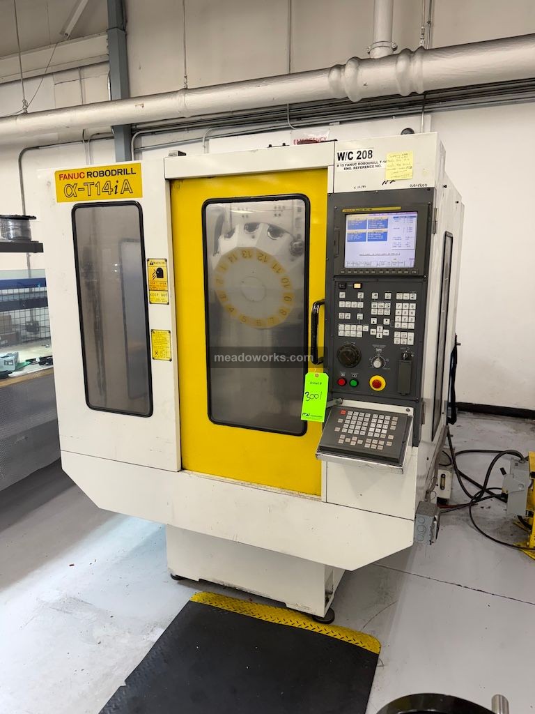 1997 Fanuc Robodrill a-T14iA CNC Drill & Tap Machine - Image 9