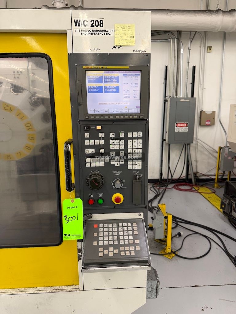 1997 Fanuc Robodrill a-T14iA CNC Drill & Tap Machine - Image 12
