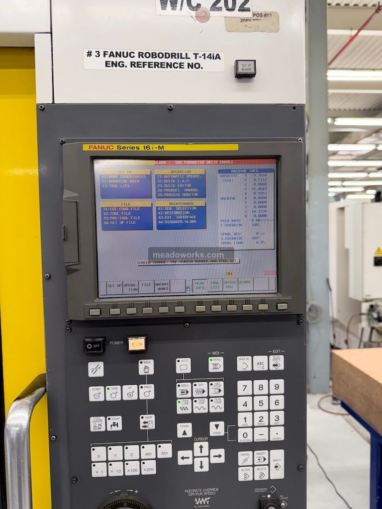 1997 Fanuc Robodrill a-T14iA CNC Drill & Tap Machine - Image 7