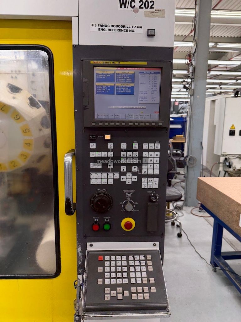 1997 Fanuc Robodrill a-T14iA CNC Drill & Tap Machine - Image 12