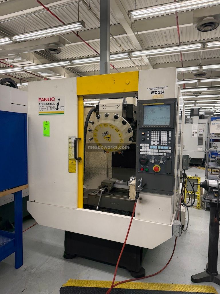 2005 Fanuc Robodrill a-T14iD CNC Drill & Tap Machine - Image 9
