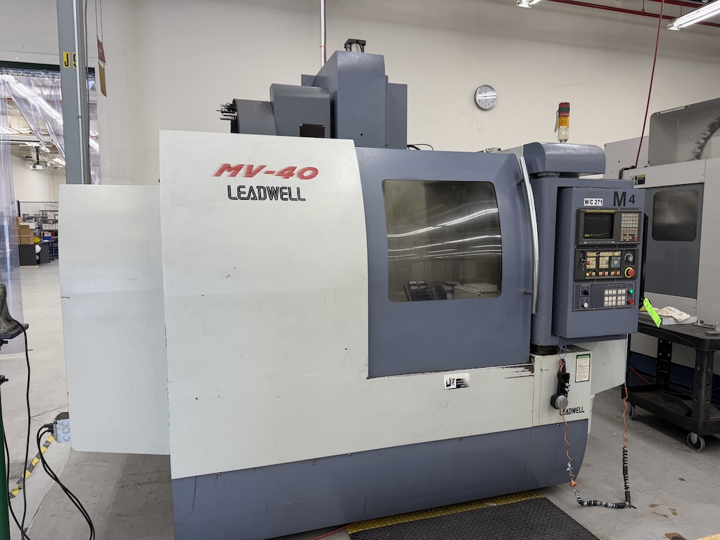 Used 2006 Leadwell MV-40 Machining Centers, Vertical