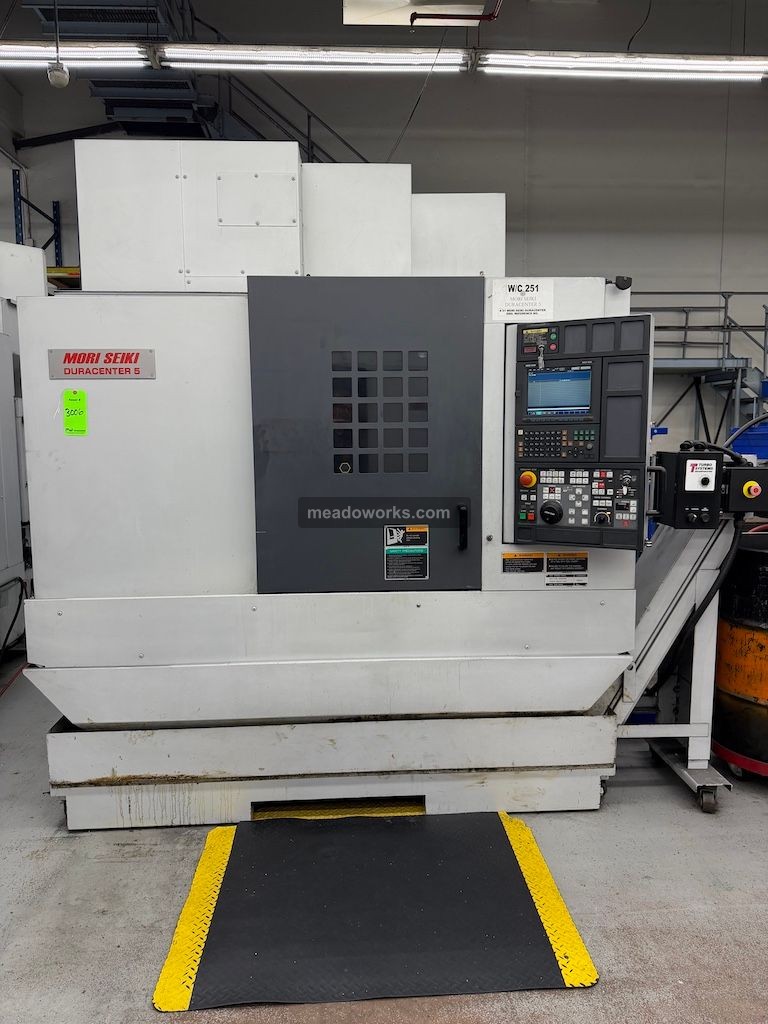 Used 2006 Mori Seiki Duracenter 5 Machining Centers, Vertical