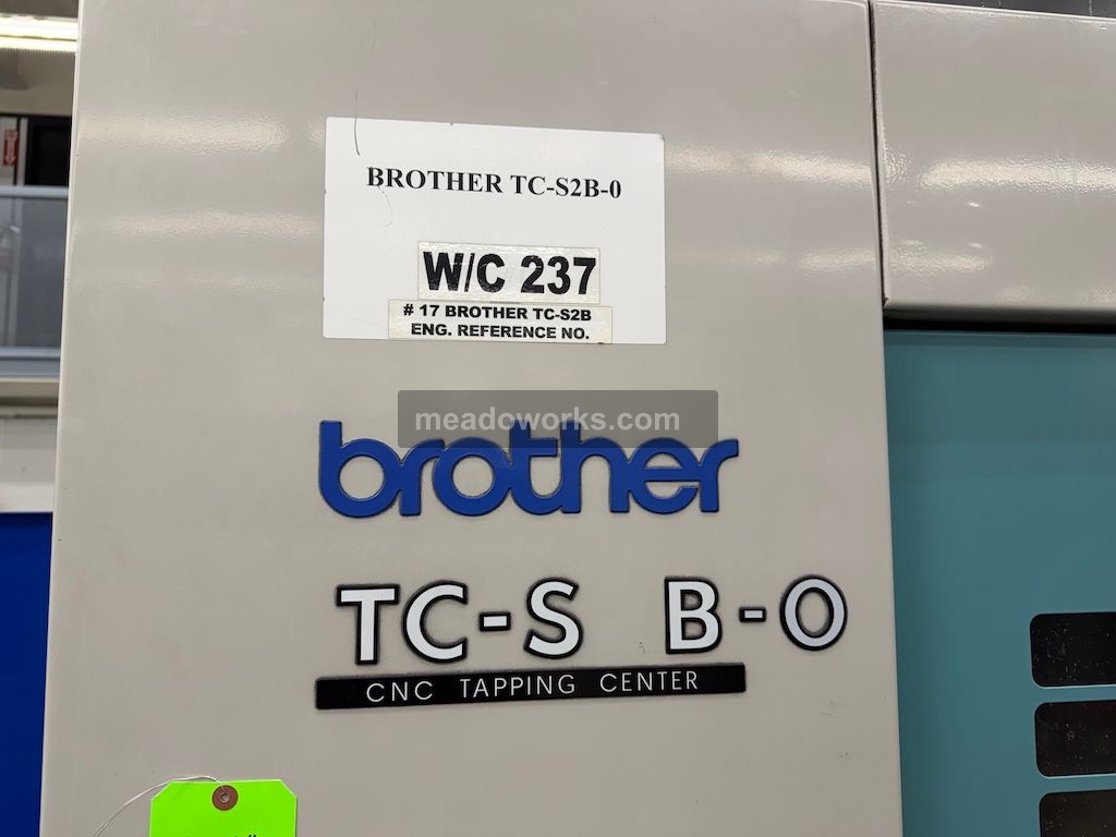 2004 Brother TC-S2B-0 CNC Tapping Center - Image 10