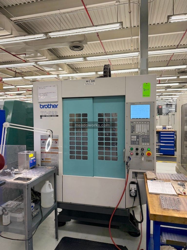 Used 2003 Brother TC-S2B Drilling & Tapping Centers