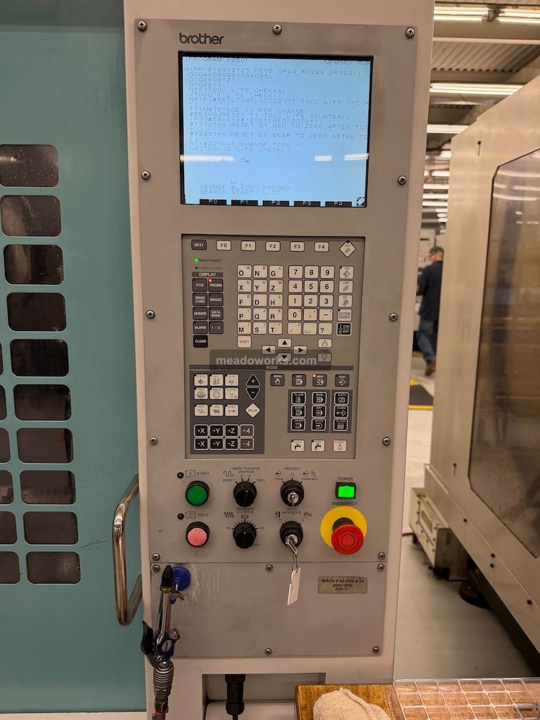 2003 Brother TC-S2B CNC Tapping Center - Image 4