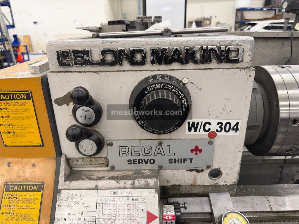 Makino Regal Servo Shift 15" Engine Lathe - Image 9