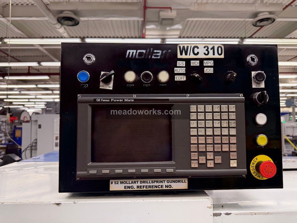 2000 Mollart Drillsprint CNC Twin Spindle Gun Drill - Image 2