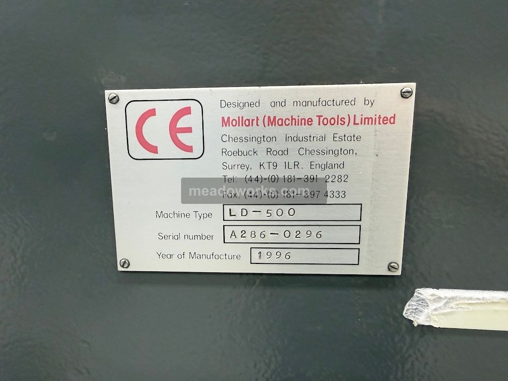 Mollart LD-500 CNC Twin Spindle Gun Drill with AEC Portable Chiller - Image 2