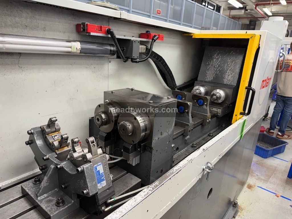 Mollart LD-500 CNC Twin Spindle Gun Drill with AEC Portable Chiller - Image 5
