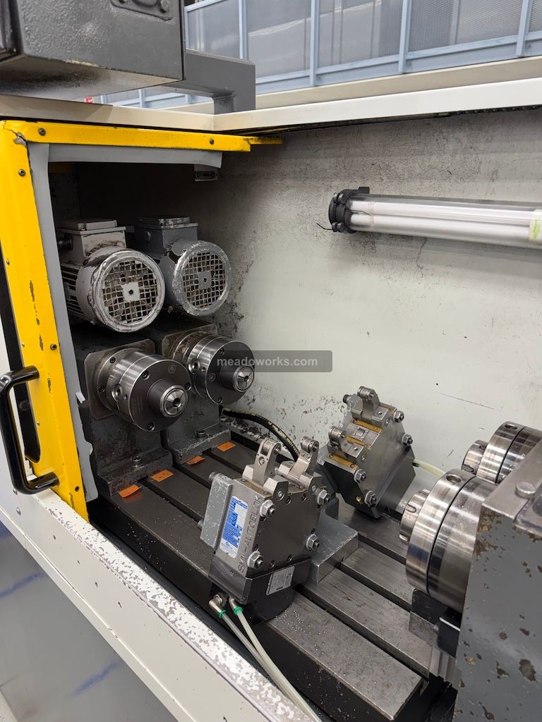 Mollart LD-500 CNC Twin Spindle Gun Drill with AEC Portable Chiller - Image 9