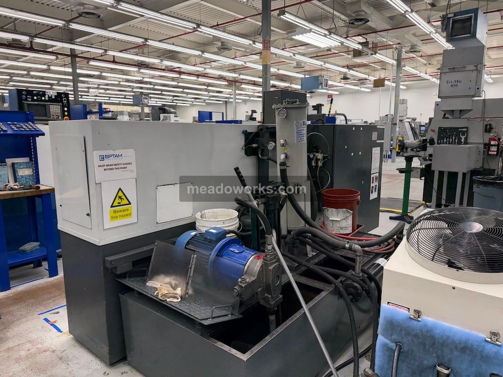 Mollart LD-500 CNC Twin Spindle Gun Drill with AEC Portable Chiller - Image 10