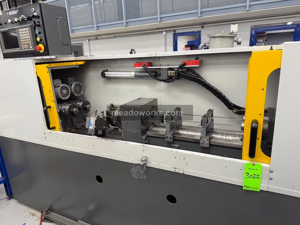 Mollart LD-500 CNC Twin Spindle Gun Drill with AEC Portable Chiller - Image 12