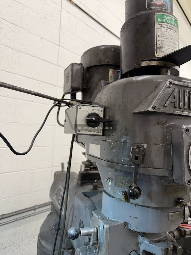 Aliant 2 HP Knee Mill - Image 2