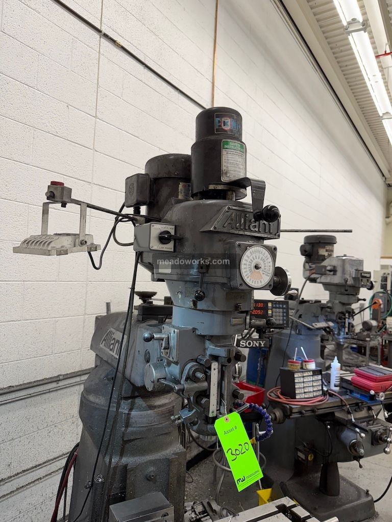 Aliant 2 HP Knee Mill - Image 3