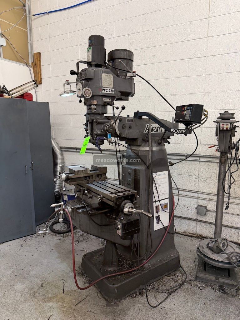 Aliant 2 HP Knee Mill - Image 9
