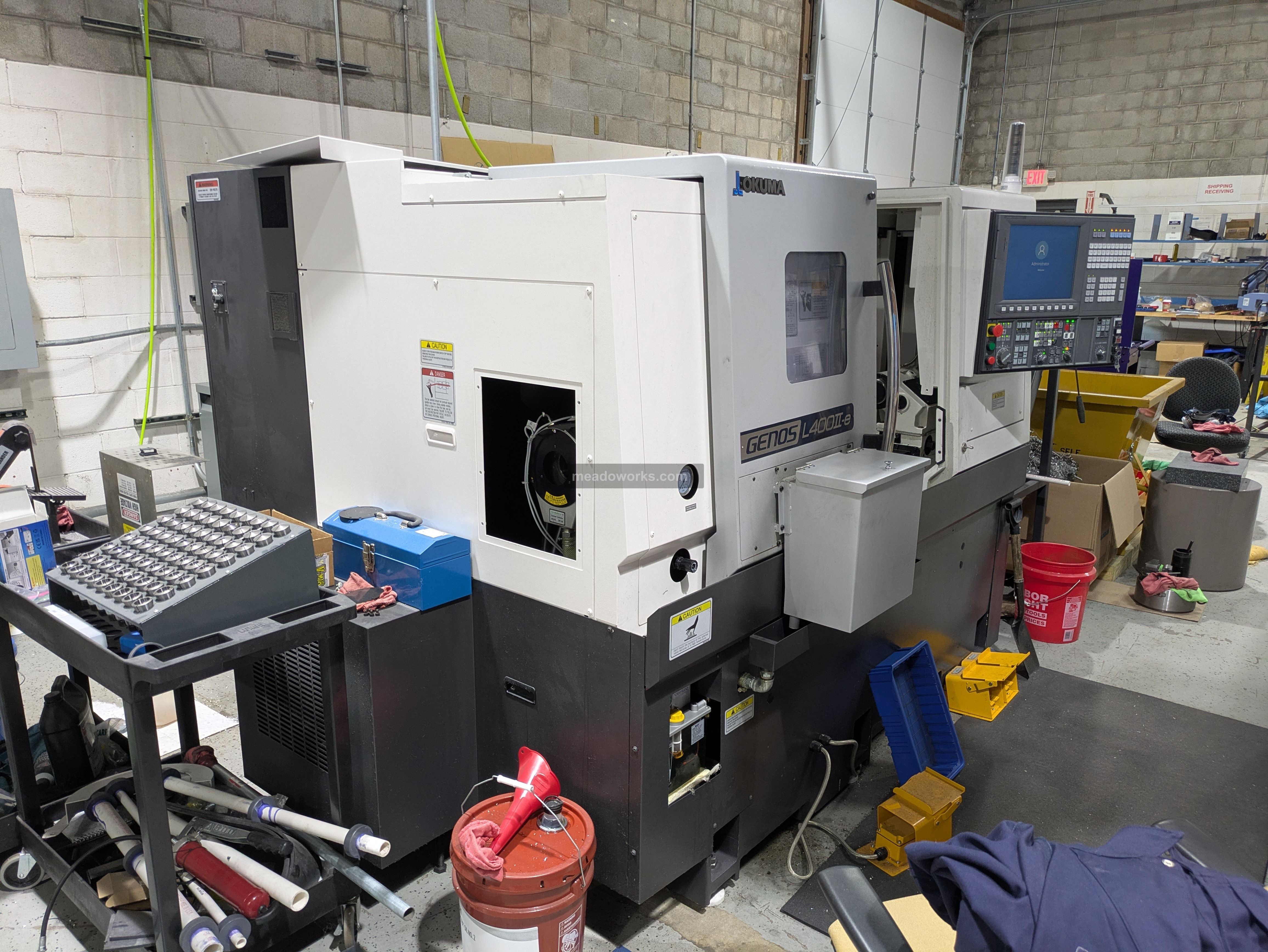 2022 Okuma Genos L400II-e CNC Lathe - Image 1