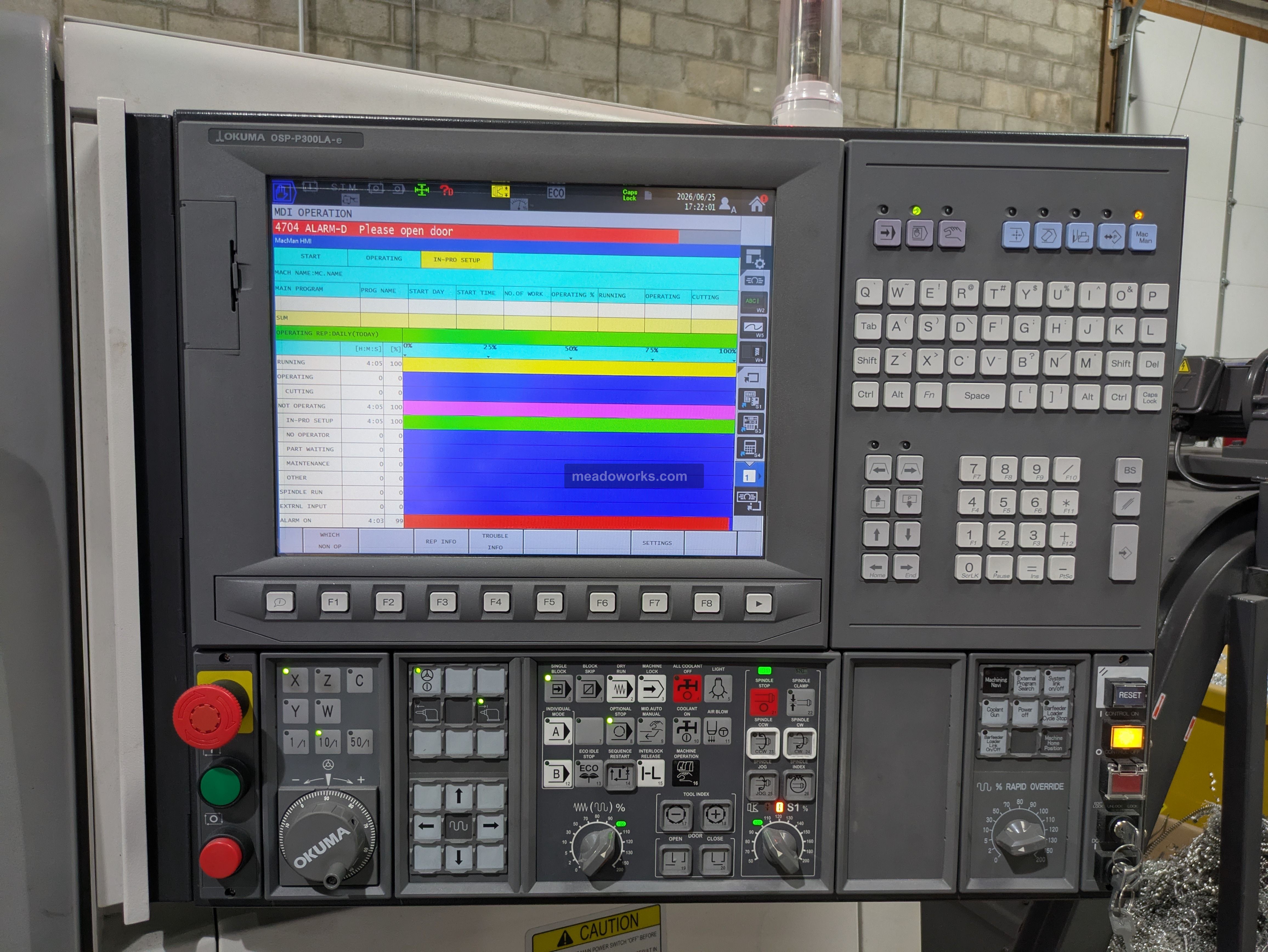 2022 Okuma Genos L400II-e CNC Lathe - Image 6