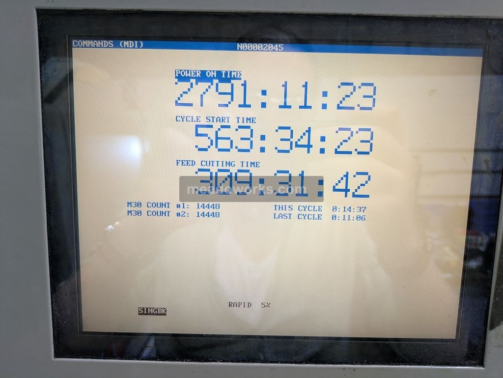 2004 Haas VF-5D/40 CNC Vertical Machining Center - Image 3