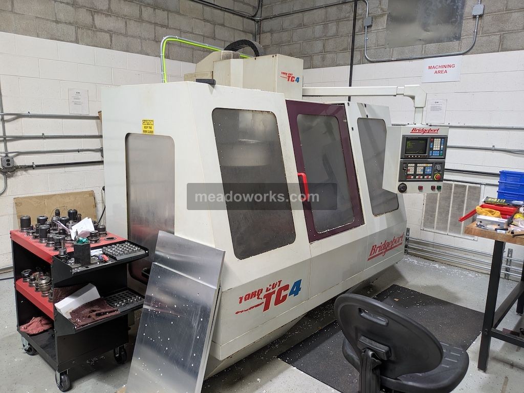 Bridgeport Torq Cut TC4 CNC Vertical Machining Center - Image 1