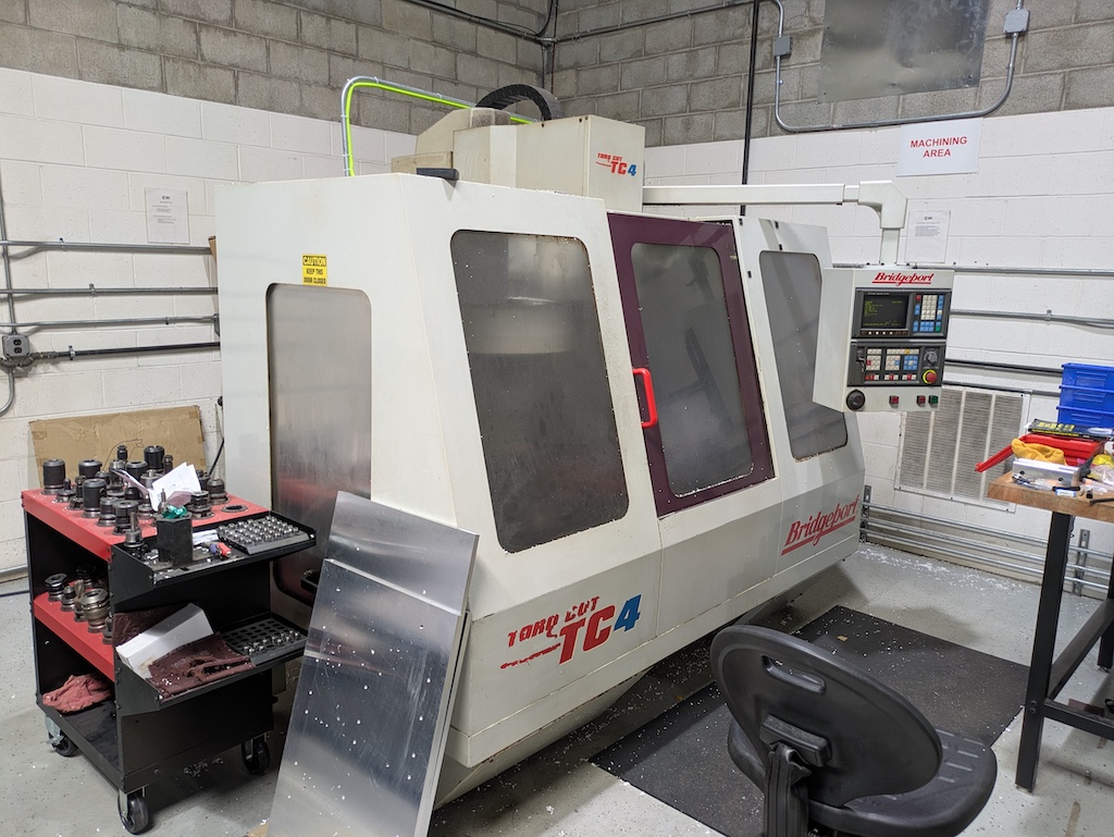 Used Bridgeport Torq Cut TC4 Machining Centers, Vertical