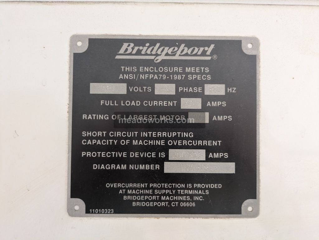 Bridgeport Torq Cut TC4 CNC Vertical Machining Center - Image 8