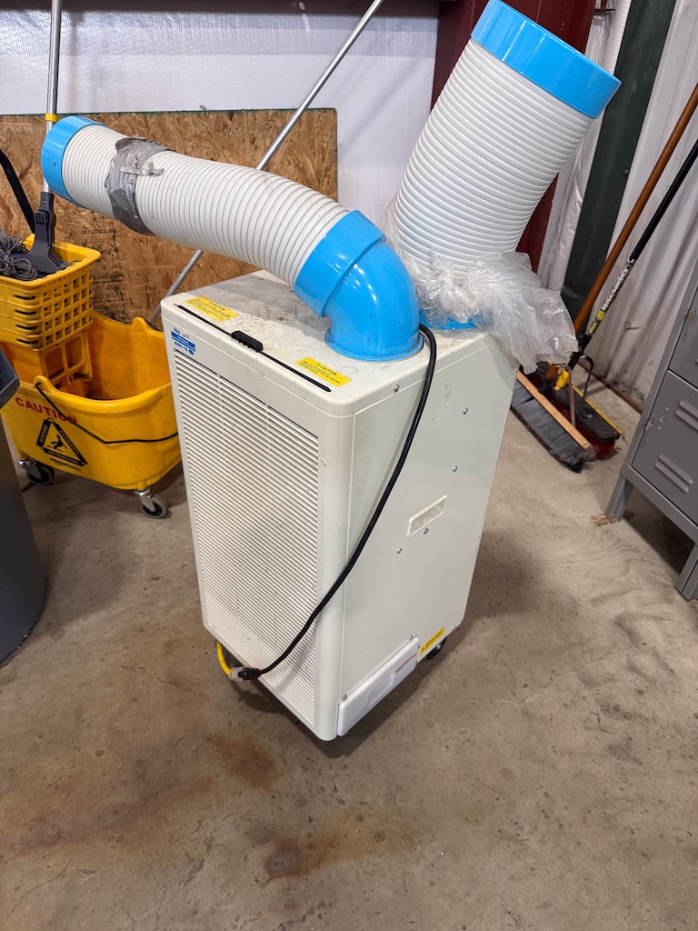 Used Nakatomi N407-TC Mobile Spot Coolers