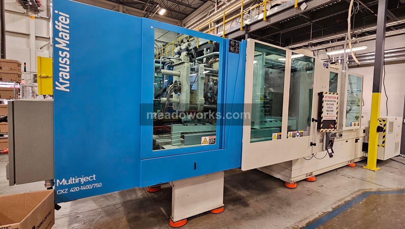 Used 2013 Krauss Maffei KM 420-1400-750 CXZ - 2-Shot Injection Molding Machines: Horizontal