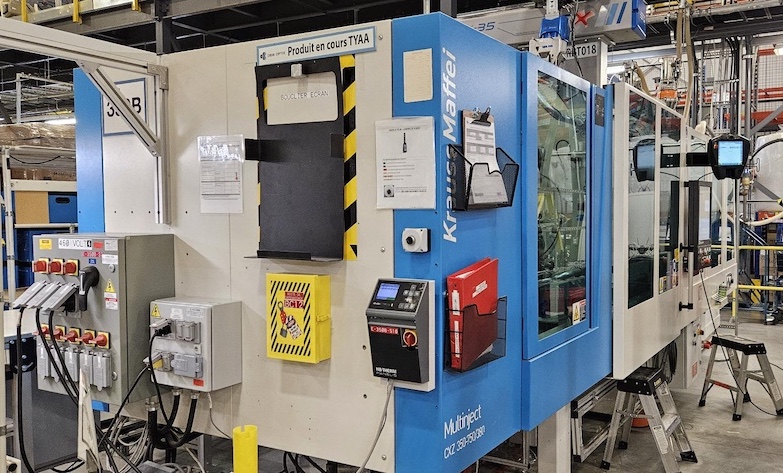 Used 2013 Krauss Maffei KM 350-750-380 - 2-Shot Injection Molding Machines: Horizontal