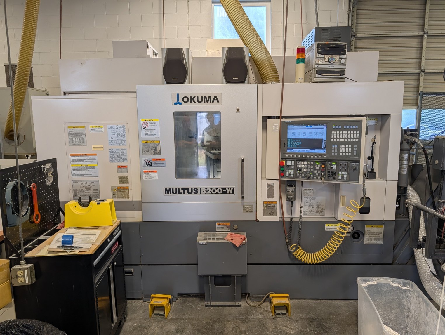 Used 2008 Okuma MULTUS B200-W CNC Turning Center