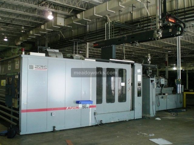 2000 Cincinnati Milacron MM1500-232W Two Platen Design